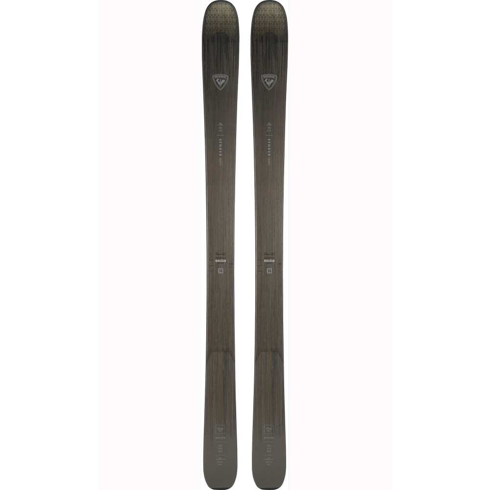 SKI SENDER 104 TI + FIXATIONS MARKER SQUIRE 11 ID 110MM BLACK 