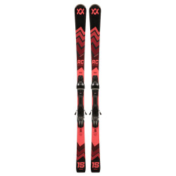 SKI RACETIGER RC BLACK + BINDINGS VMOTION 11 GW BLACK