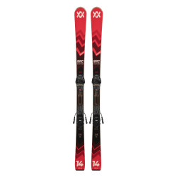 SKI RACETIGER SRC + FIXATIONS VMOTION 10 GW BLACK