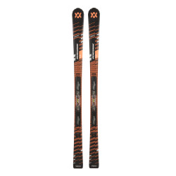 SKI PEREGRINE 7.6 ORANGE + FIXATIONS FDT TP 10 80MM (w/o PLATE)