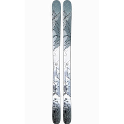 SKI BLACKOPS 92 + FIXATIONS MARKER GRIFFON 13 90MM GRAY/SILVER 
