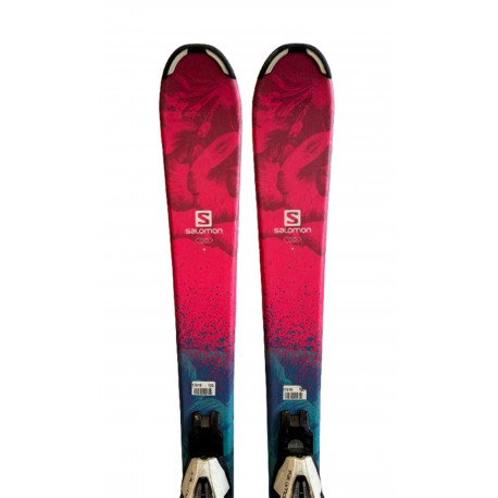 SCI THE LUX JR + ATTACCHI SALOMON EZYTRACK 4.5