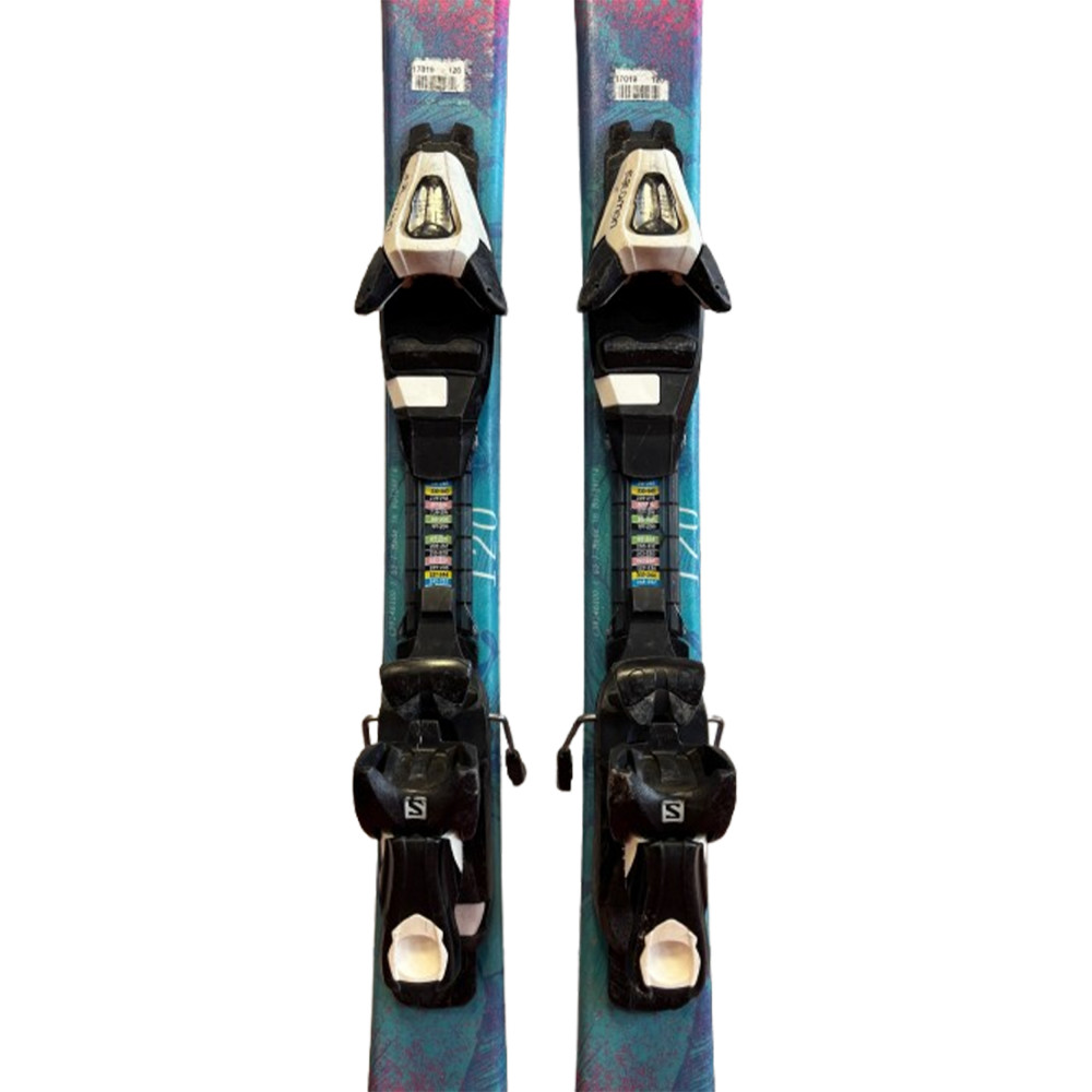 SKI THE LUX JR + FIXATIONS SALOMON EZYTRACK 4.5