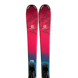 SKI THE LUX JR + FIXATIONS SALOMON EZYTRACK 7.5