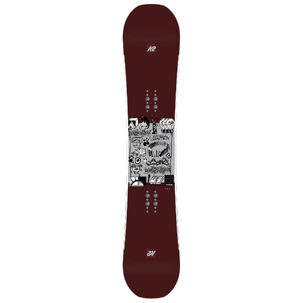 SNOWBOARD SPELLCASTER + FIXATIONS ROSSIGNOL MYTH - Taille: S/M