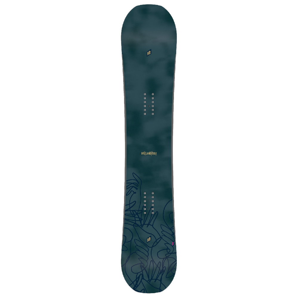 SNOWBOARD DREAMSICLE + ATTACCHI K2 CASSETTE WHITE