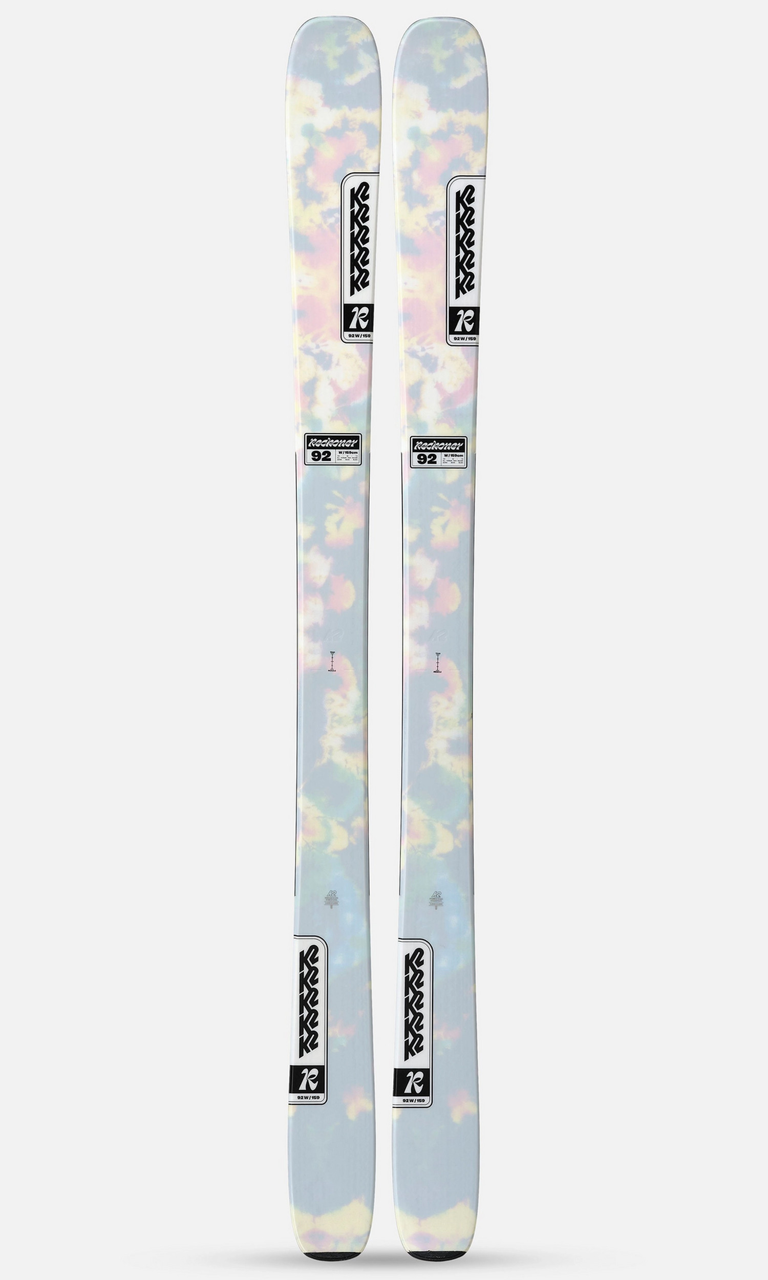 K2 reckoner 92（169cm）　marker griffon 13 K2 SKI RECKONER 92 W + BINDINGS MARKER GRIFFON 13 100MM GRAY