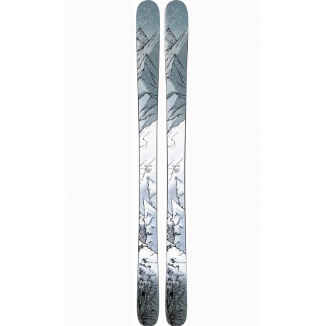 SKI BLACKOPS 92 + BINDUNGEN LOOK NX 12 GW B90 BLACK