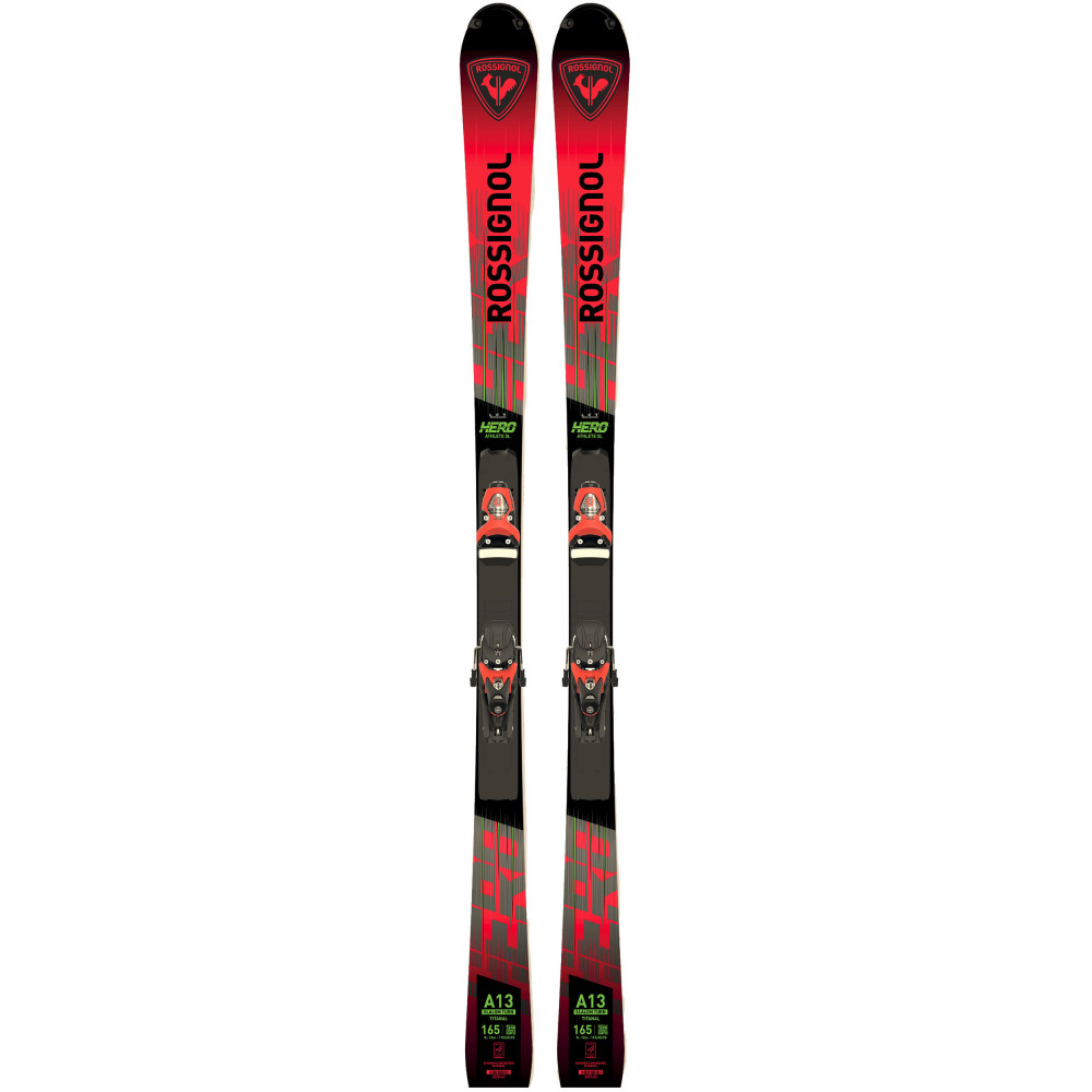 SKI HERO A FIS SL FAC 157 R22 + SPX 15 ROCKERACE HOT RED