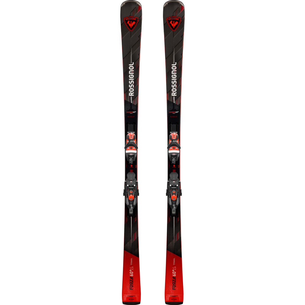 SKI FORZA 60° TI + SPX 12 KONECT GW B80 BK HOT RD