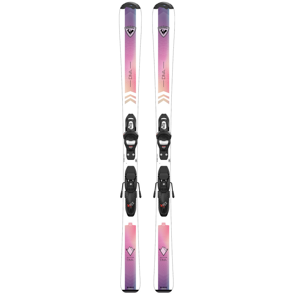 SKI DIVA JR 100-140 + KID 4 GW B76 BLACK