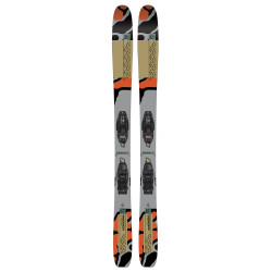 SKI MINDBENDER JR FLAT + FIXATIONS ROSSIGNOL NX JR 7 B93 BLACK