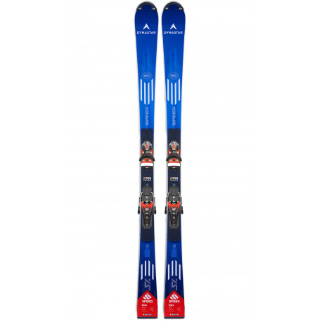SKI SPEED OMEGLASS WC SL 150 R22 + SPX 12 ROCKERACE GW HOT RED
