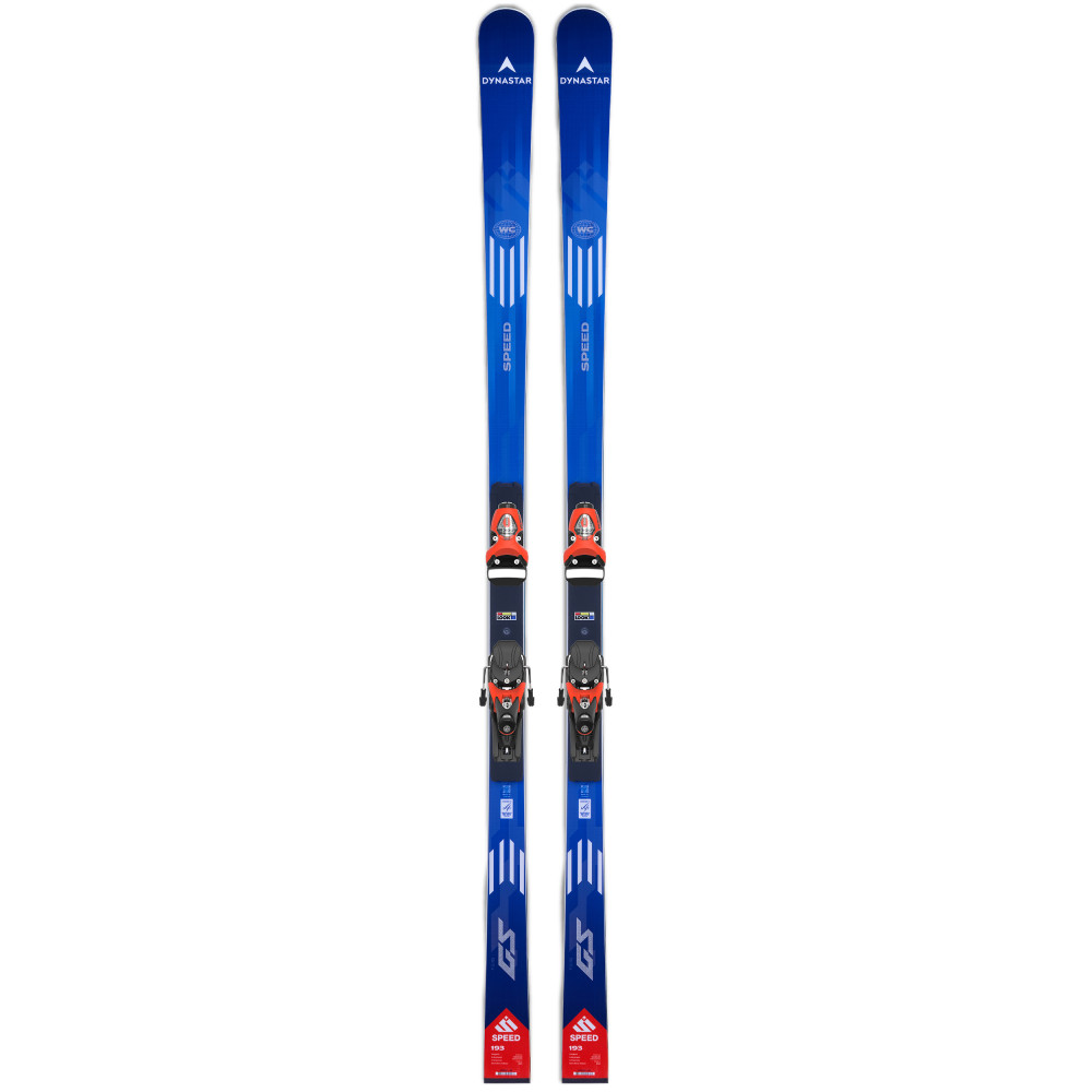 SKI SPEED WC FIS GS FAC 193 R22 + SPX 15 ROCKERACE HOT RED