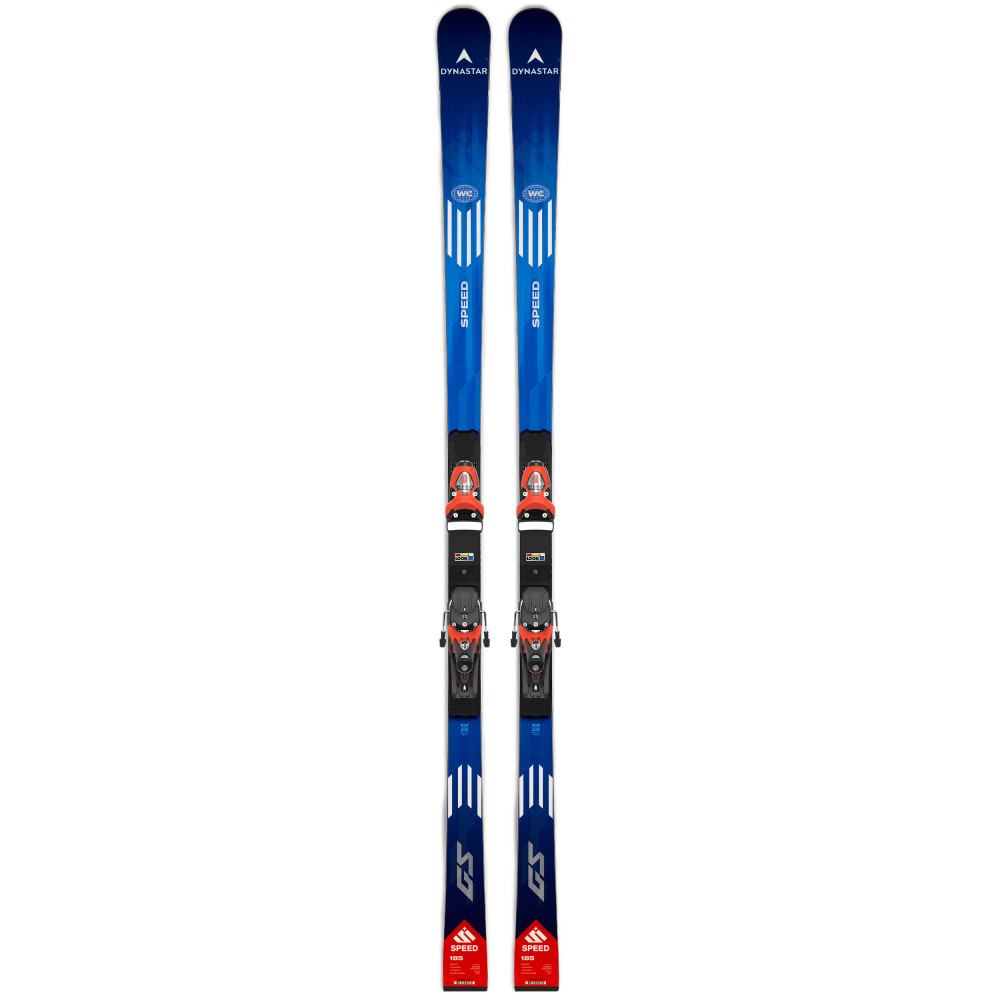 SKI SPEED COURSE WC GS 185 R22 + SPX 15 ROCKERACE HOT RED