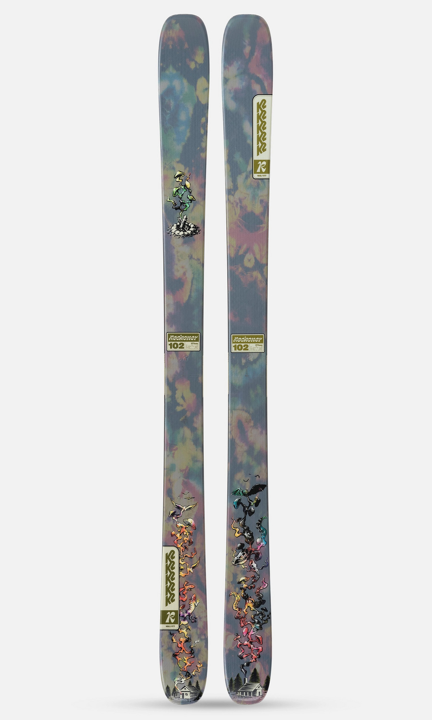 SKI SENDER SOUL 92 + FIXATIONS MARKER GRIFFON 13 100MM BLACK/TAN