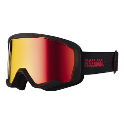 SKI MASK SPIRAL BLACK RED