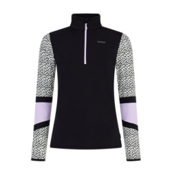PULL PRT NYNKE 1/4 ZIP TOP THISTLE PURPLE