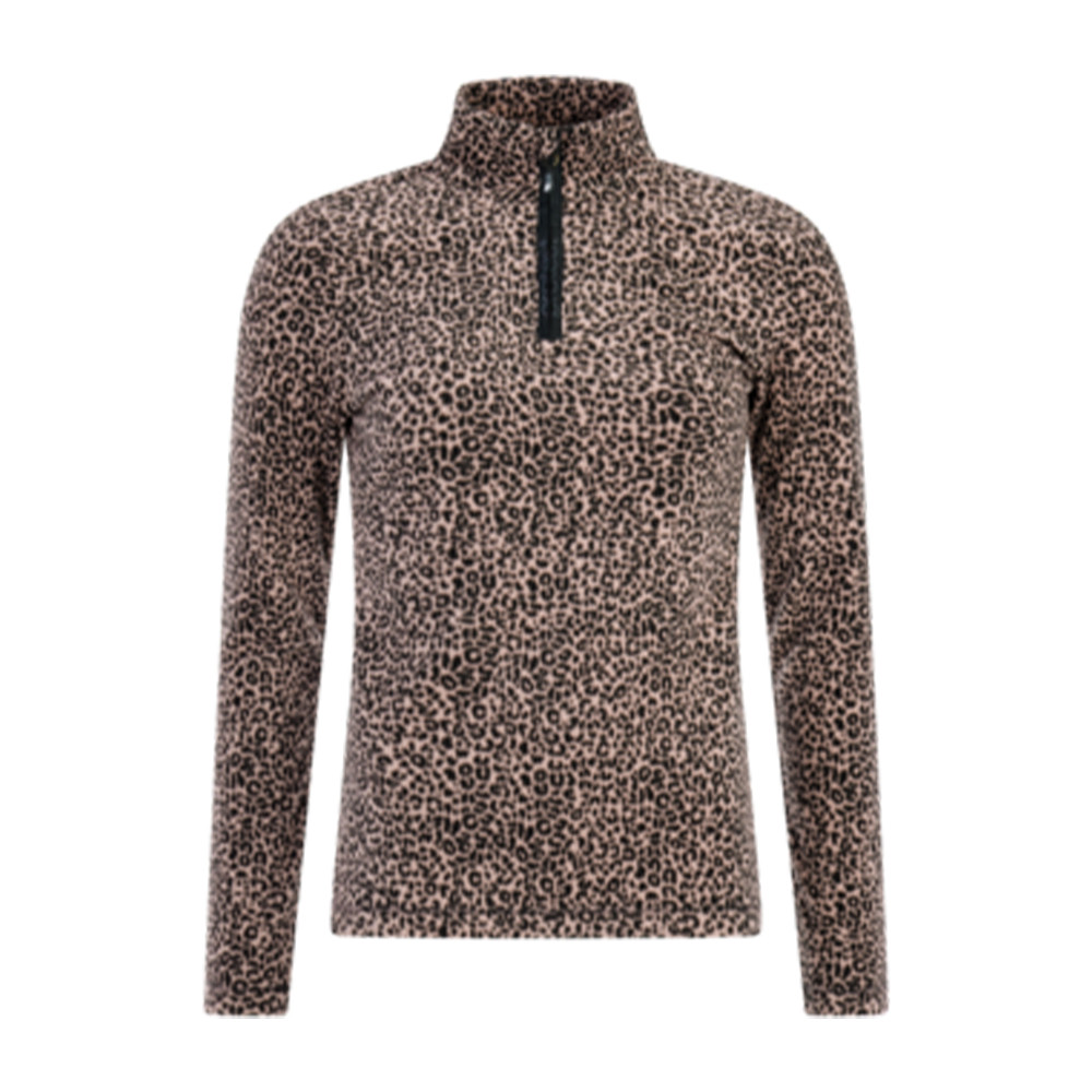 MAGLIONE PRT REFUZZY 1/4 ZIP TOP TRUE BLACK