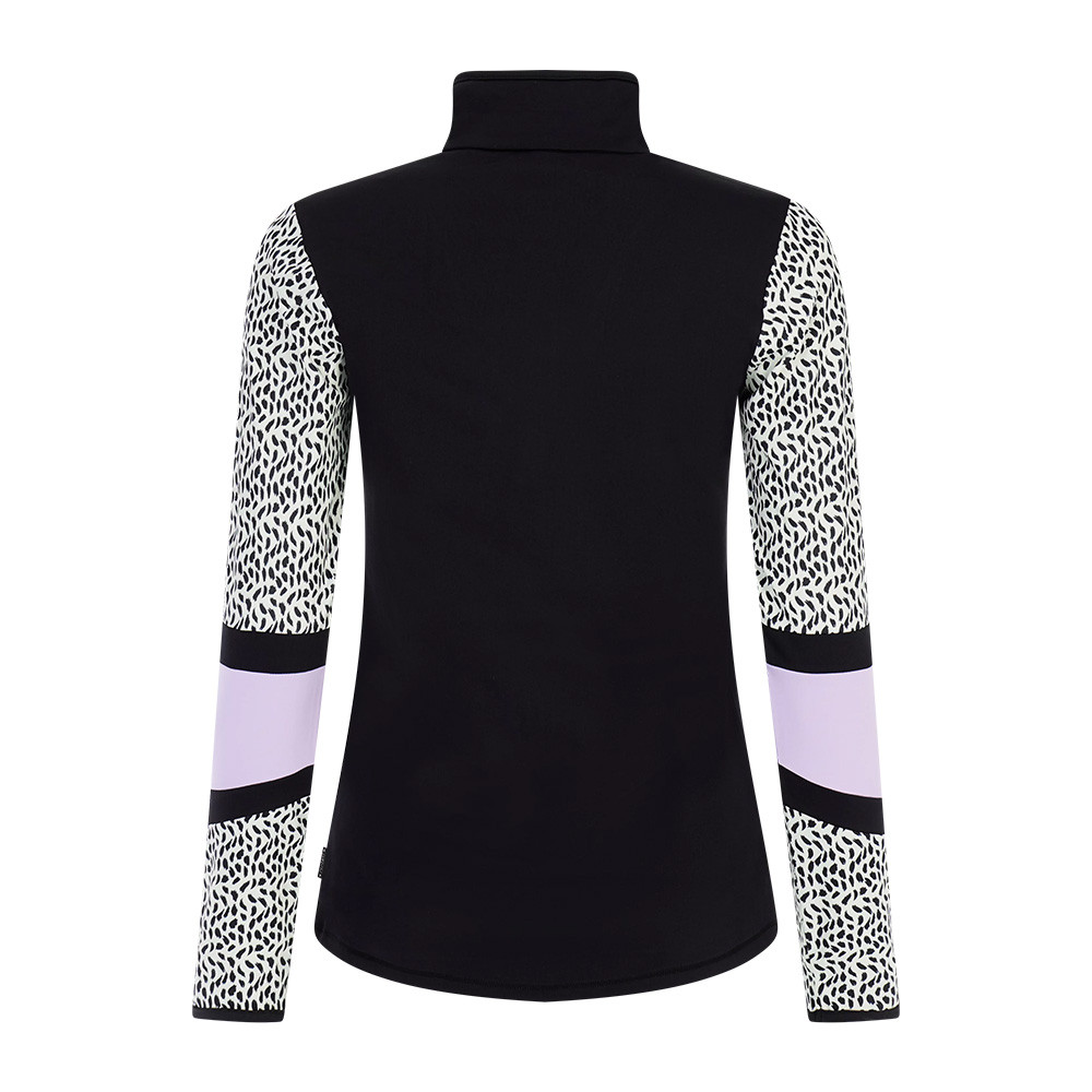PULLOVER PRT NYNKE 1/4 ZIP TOP THISTLE PURPLE