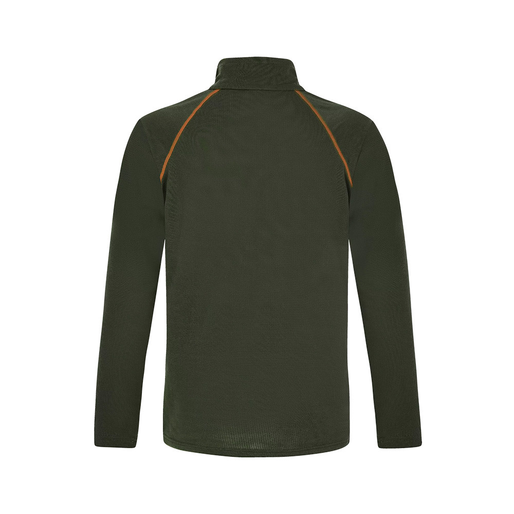 PULL PRT REKODY 1/4 ZIP TOP KALE GREEN