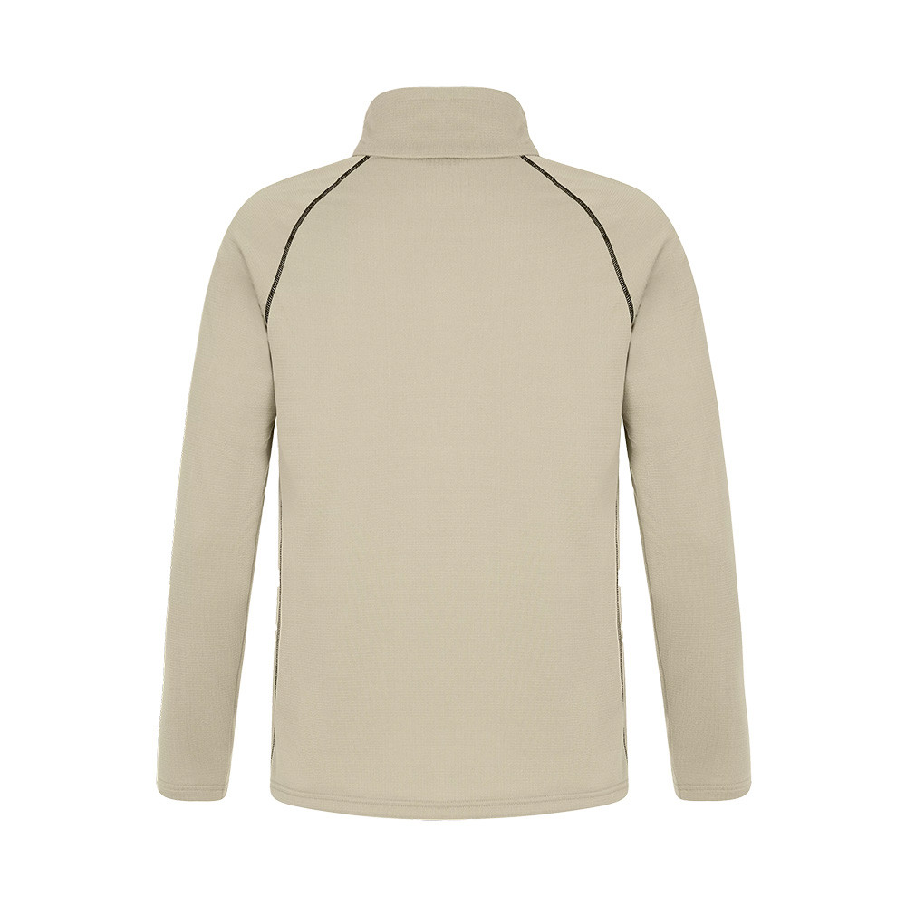 SWEATER PRT REKODY 1/4 ZIP TOP BAMBOO BEIGE