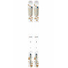 SKI MINDBENDER 89TI W + BINDUNGEN SALOMON N STAGE GW 11 WHITE