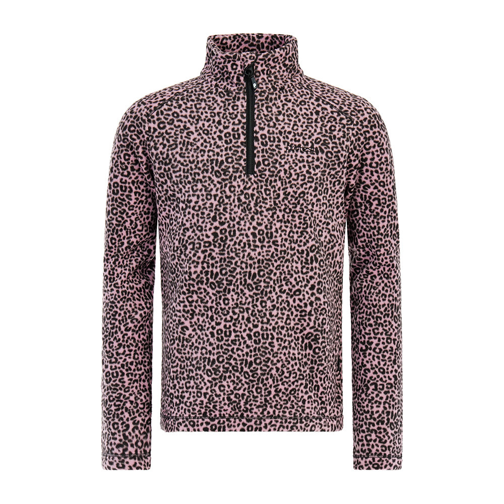 PULL PRT REMISSY JR 1/4 ZIP TOP VINTAGE PINK