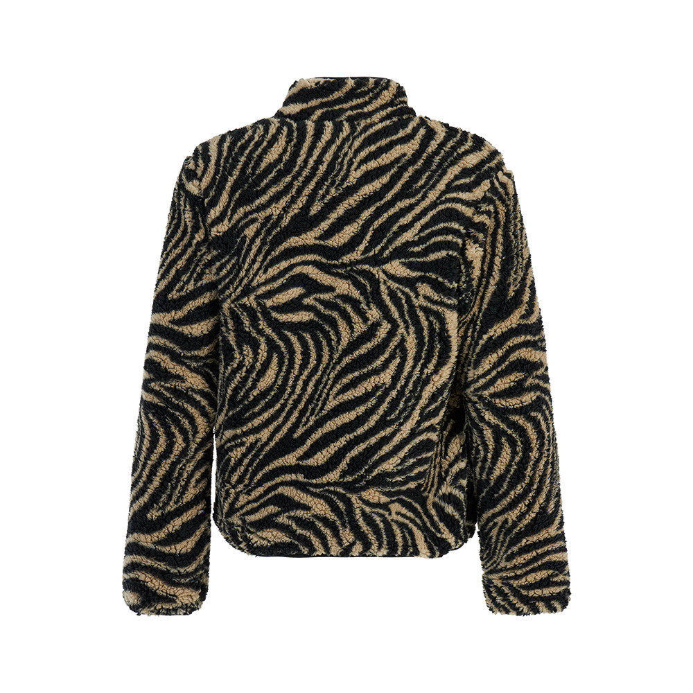 JACKE PRT ADELE FULL ZIP TOP BAMBOO BEIGE