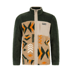 VESTE PRT DON FULL ZIP TOP KALE GREEN