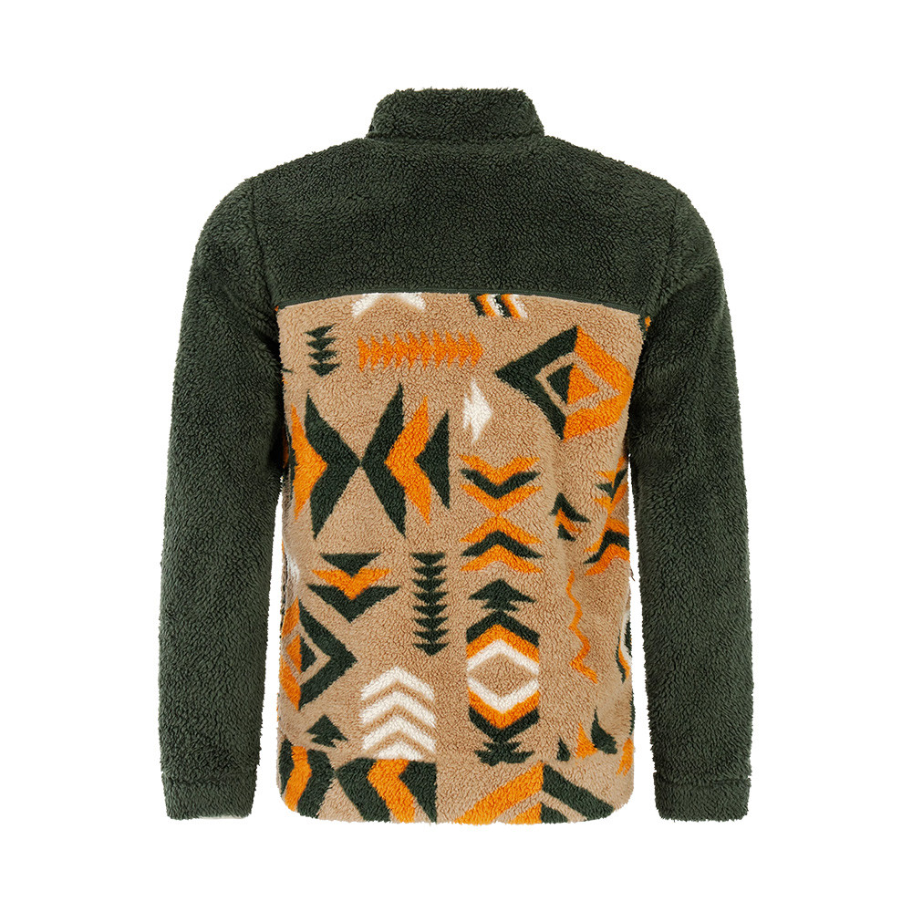 VESTE PRT DON FULL ZIP TOP KALE GREEN