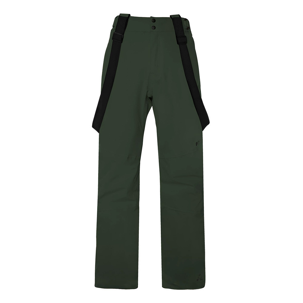 SKI PANTS PRT MIKADO KALE GREEN
