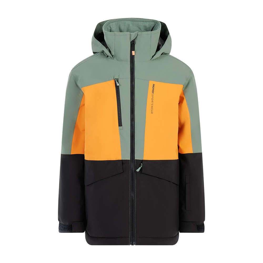 SKIJACKE PRT MILAN JR CARAMEL YELLOW