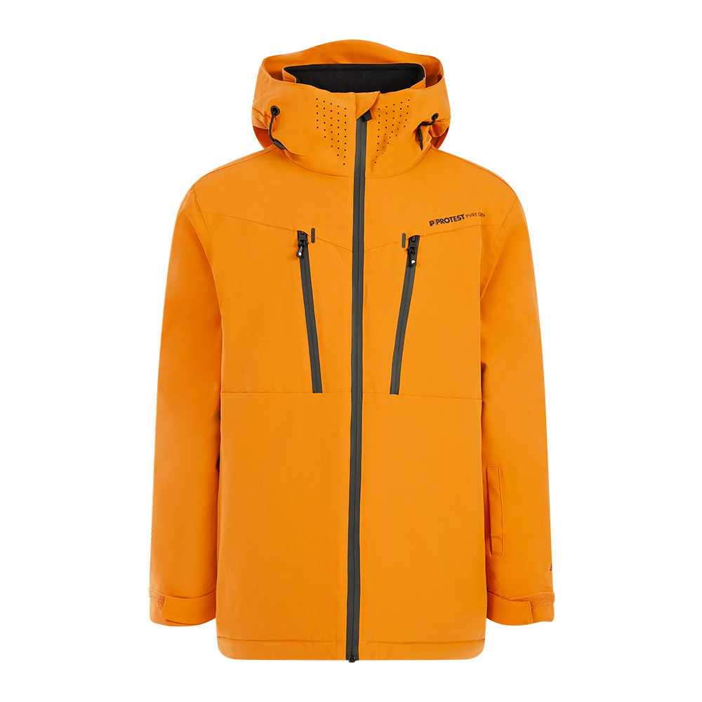 SKIJACKE PRT WIXAN JR CARAMEL YELLOW