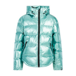 SKI JACKET PRT NORINA JR GLACIAL BLUE