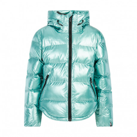 SKI JACKET PRT NORINA JR GLACIAL BLUE