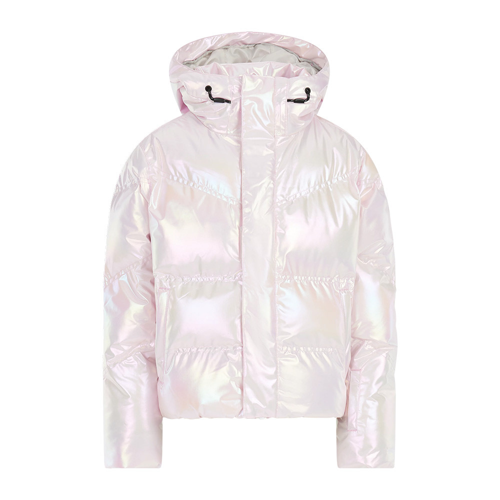 SKI JACKET PRT RENA JR FOXY PINK