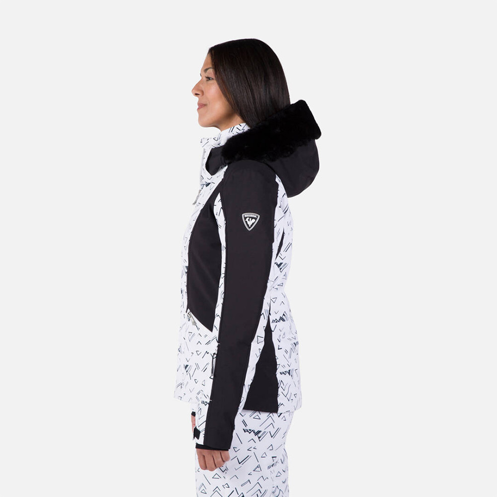 SKIJACKE W SALUVER PR JKT WHITE