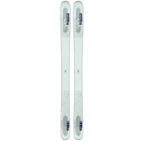 SKI QST LUMEN 98 + FIXATIONS ROSSIGNOL NX 10 GW B93 BLACK 