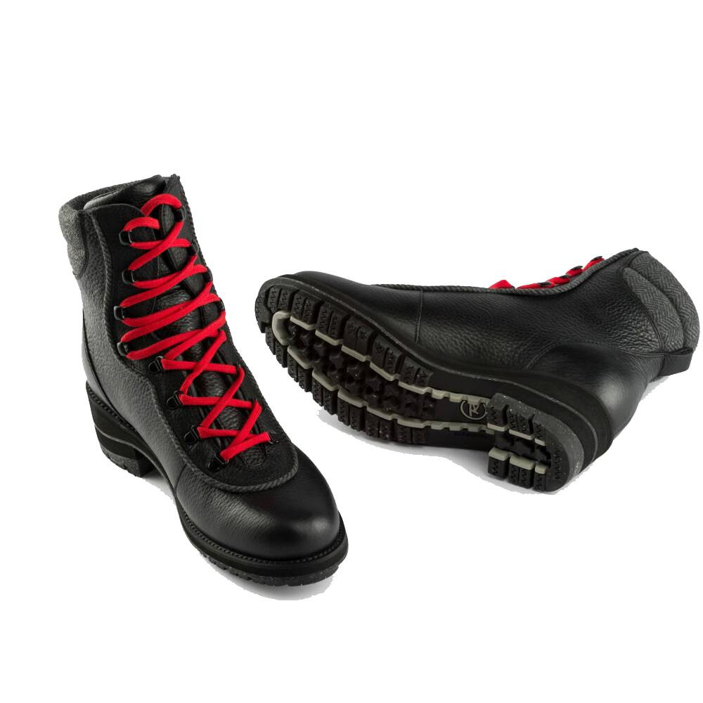 SCHUHE 1907 MEG BUFFALO BLACK - 200 BLACK