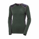 MAGLIONE W LIFA MERINO MIDWEIGHT CREW JUNGLE GREEN