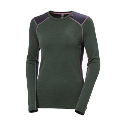 MAGLIONE W LIFA MERINO MIDWEIGHT CREW JUNGLE GREEN MAGLIONE W LIFA MERINO MIDWEIGHT CREW JUNGLE GREEN