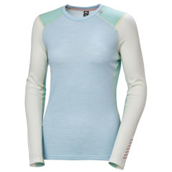 MAGLIONE W LIFA MERINO MIDWEIGHT CREW LIGHT CYAN MAGLIONE W LIFA MERINO MIDWEIGHT CREW LIGHT CYAN