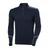 SUETER LIFA MERINO MIDWEIGHT 1/2 ZIP NAVY