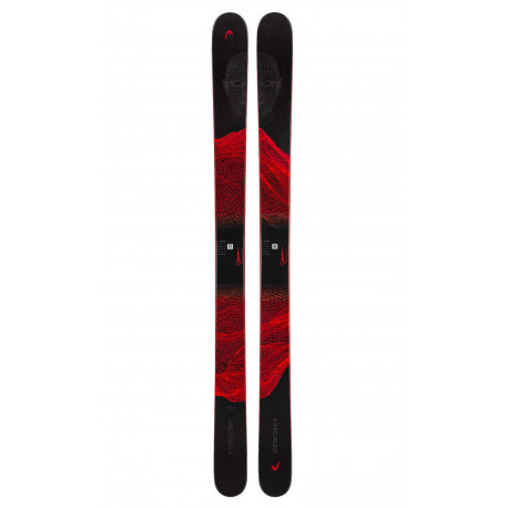 SKI OBLIVION 116 BK/RD + BINDINGS MARKER GRIFFON 13 ID 120 MM BLACK