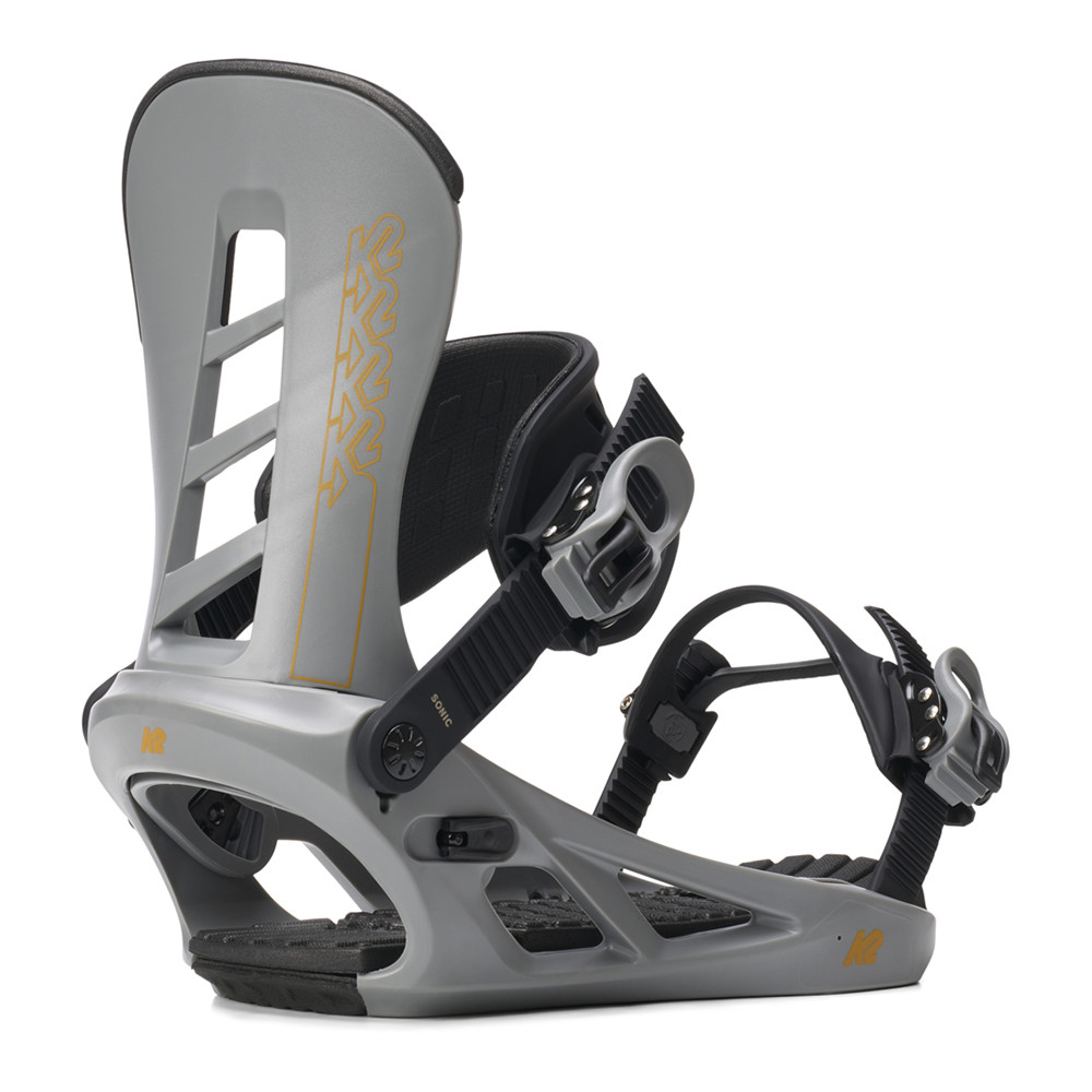 SNOWBOARD BINDINGS SONIC GREY