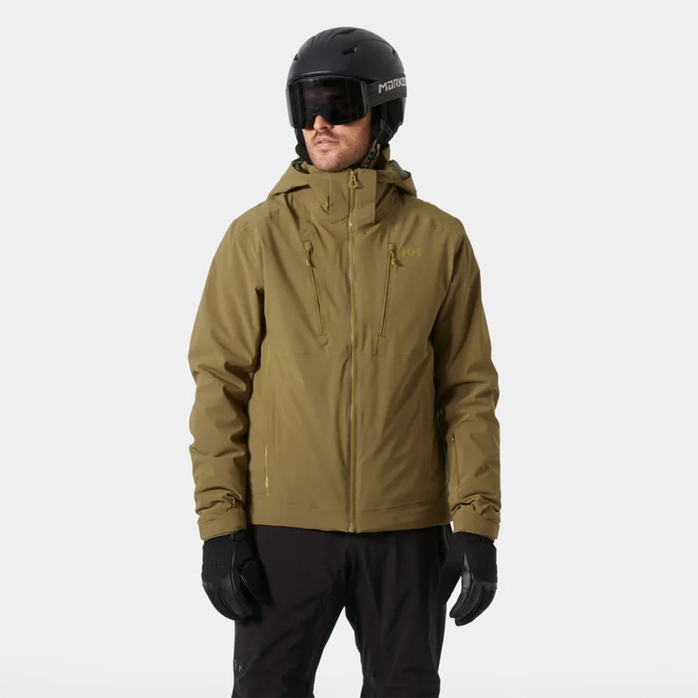 SKI JACKET ALPHA 4.0 SEPIA