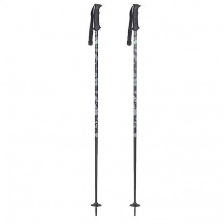 SKI POLES STYLE ALUMINIUM BLACK