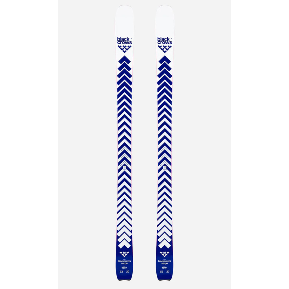 SKI SERPO + FIXATIONS SALOMON N STAGE GW 11 WHITE