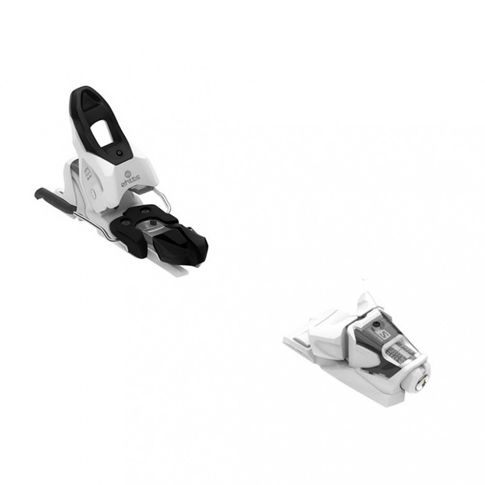 SKI M-MENACE 90 + FIXATIONS SALOMON N STAGE GW 11 WHITE 